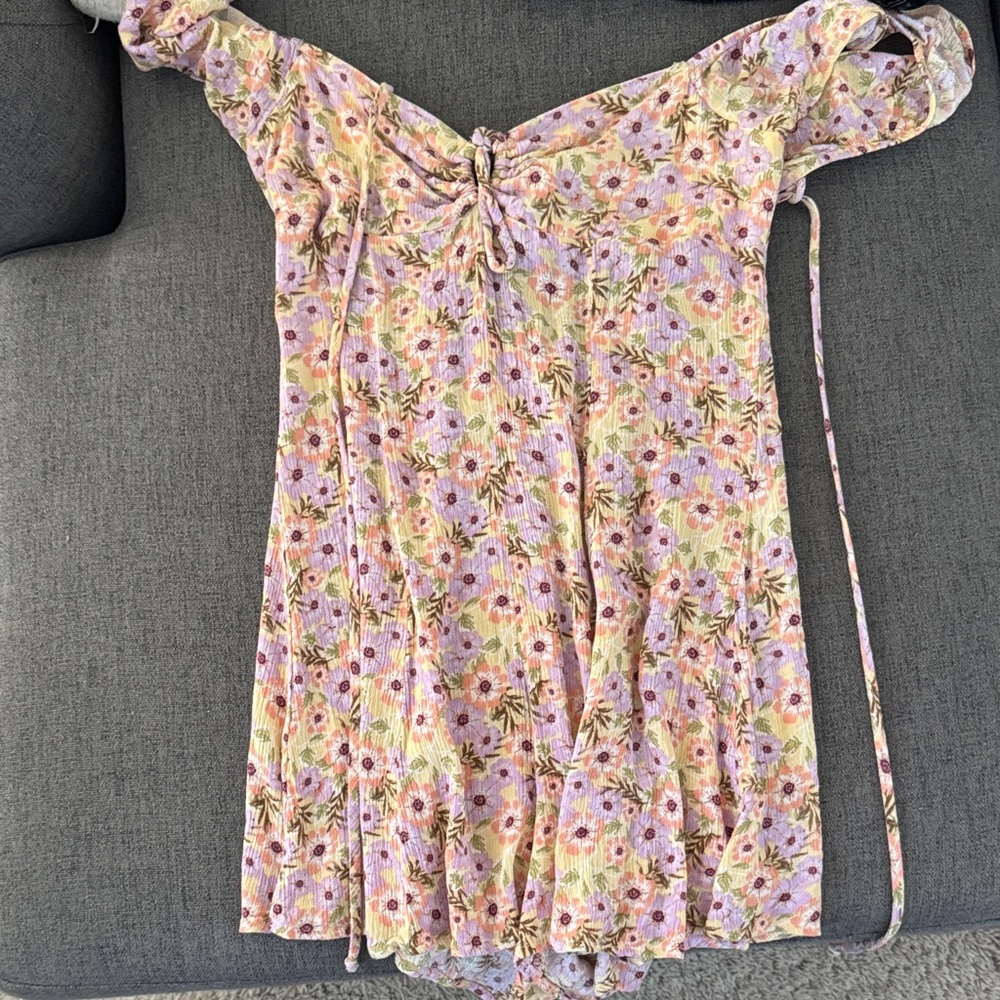 Floral Off-Shoulder Dress
